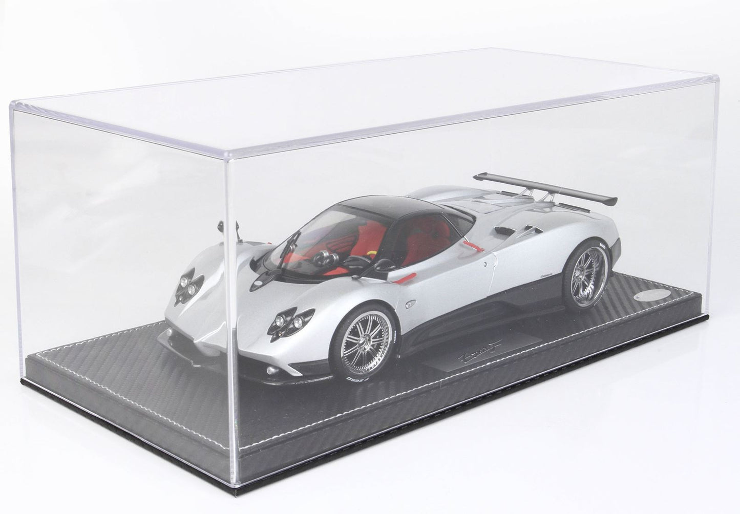 BBR 1/18 Pagani Zonda F 2005 Mercurio Grey Metallizzato Limited 100 Pieces