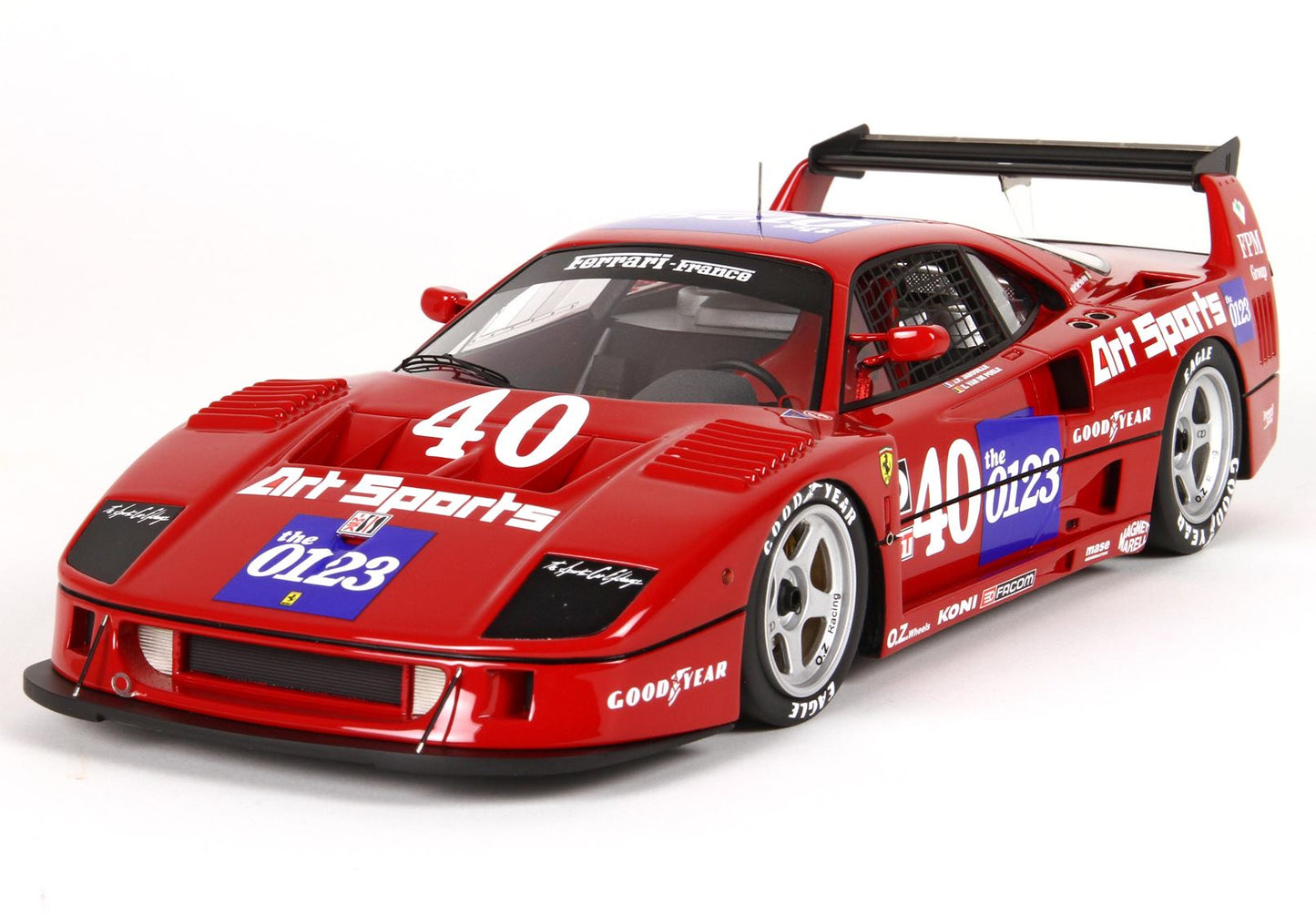 BBR 1/18 Ferrari F40 LM IMSA Topeka - resin model