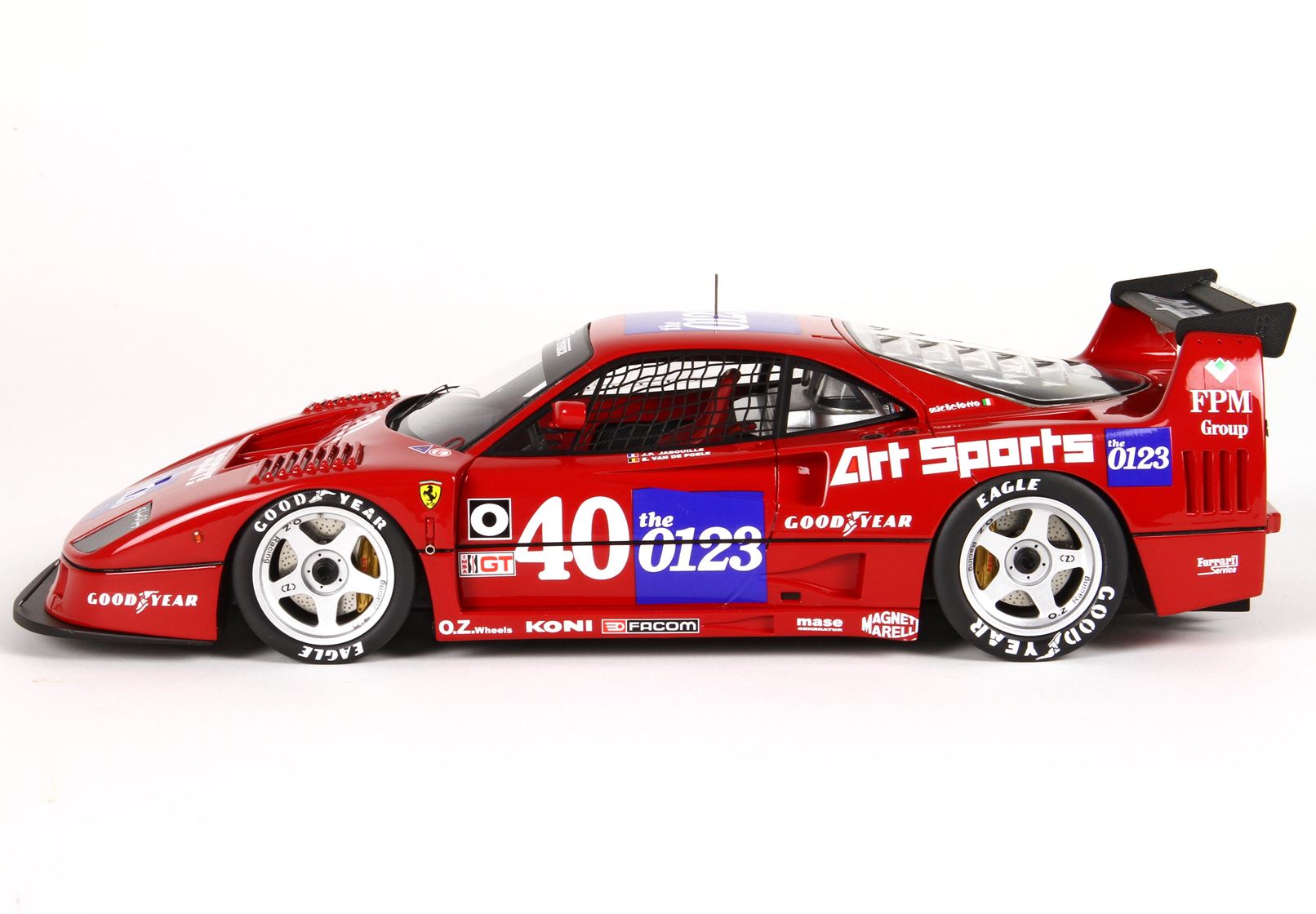 BBR 1/18 Ferrari F40 LM IMSA Topeka - resin model