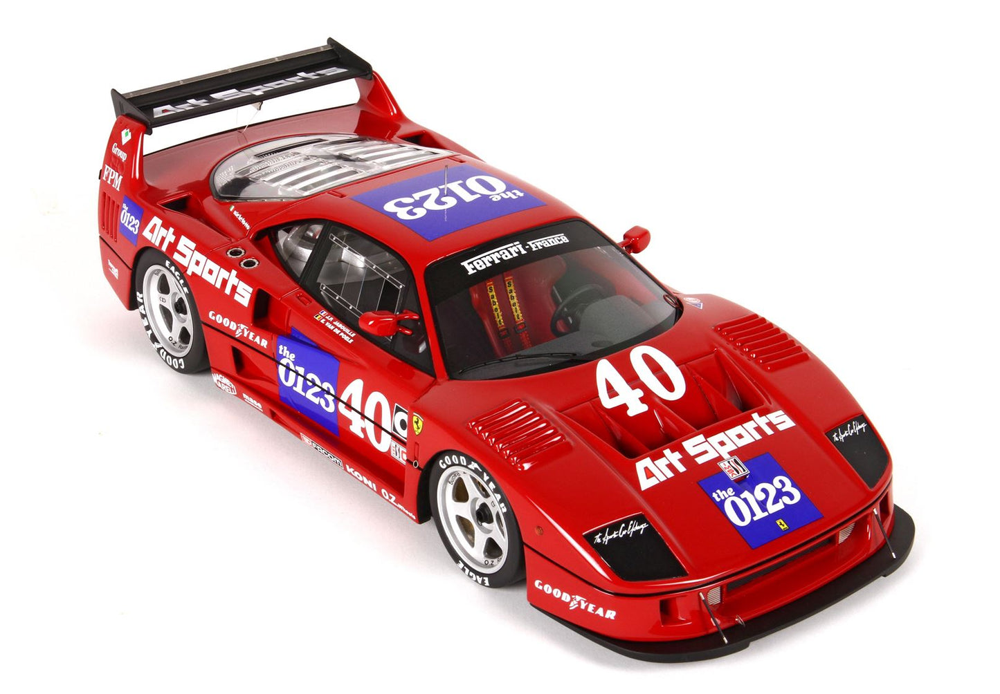 BBR 1/18 Ferrari F40 LM IMSA Topeka - resin model