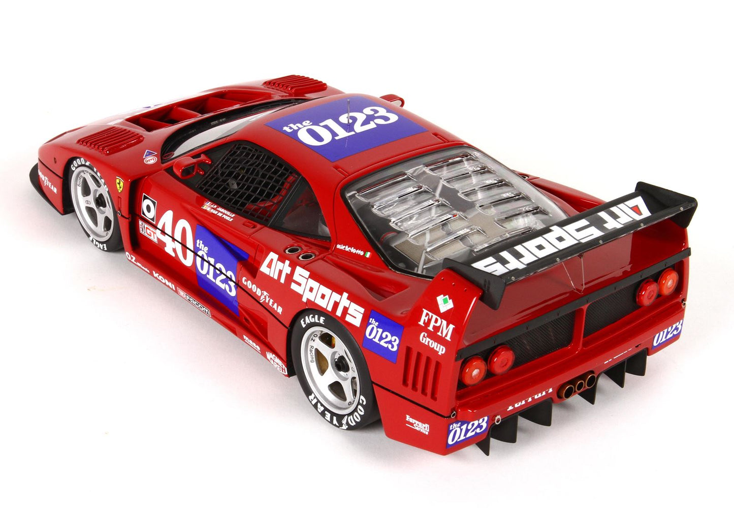 BBR 1/18 Ferrari F40 LM IMSA Topeka - resin model