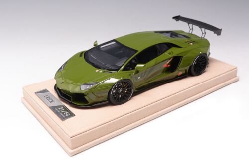 Timothy & Pierre 1/18  Lamborghini Aventador Liberty Walk LB Performance (Military Green) Resin Car Model limited 50 Pieces