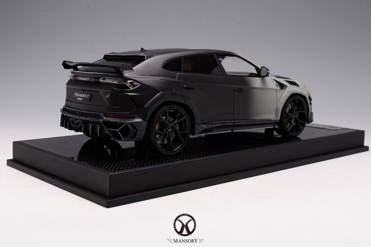 Timothy & Pierre 1/18 Lamborghini Urus Mansory in Grey to Black 99 pieces