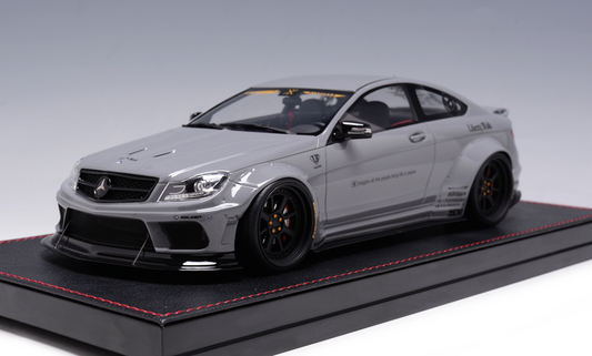 Ivy Models 1/18 Mercedes Benz CLK Liberty walk LB Performance Nardo Grey - limited to 50 pieces