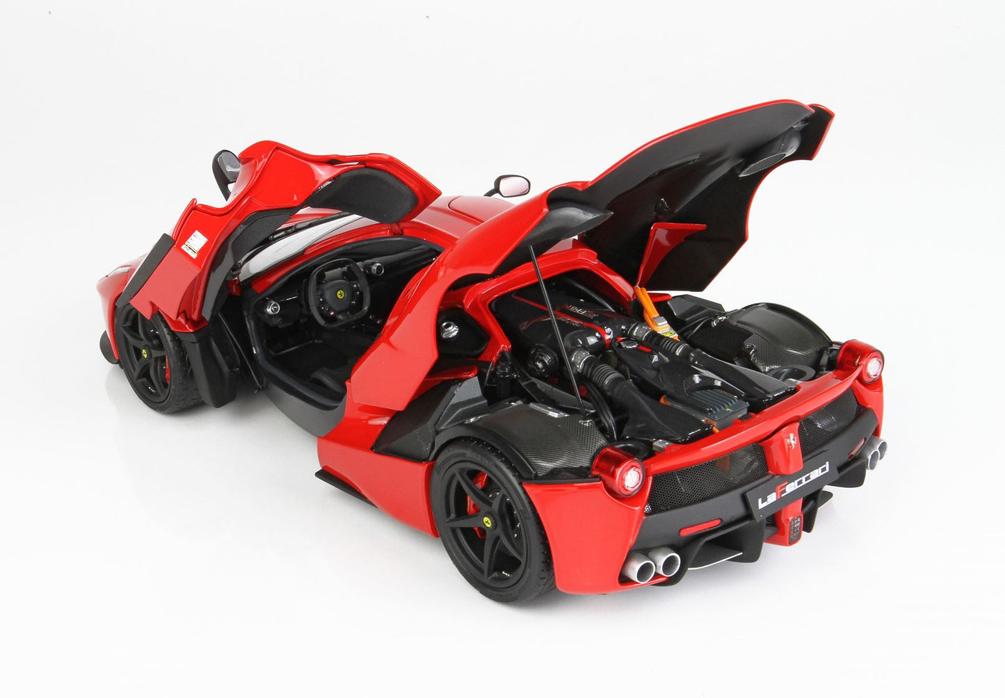 BBR 1/18 Ferrari LaFerrari DIE CAST Red Corsa 322