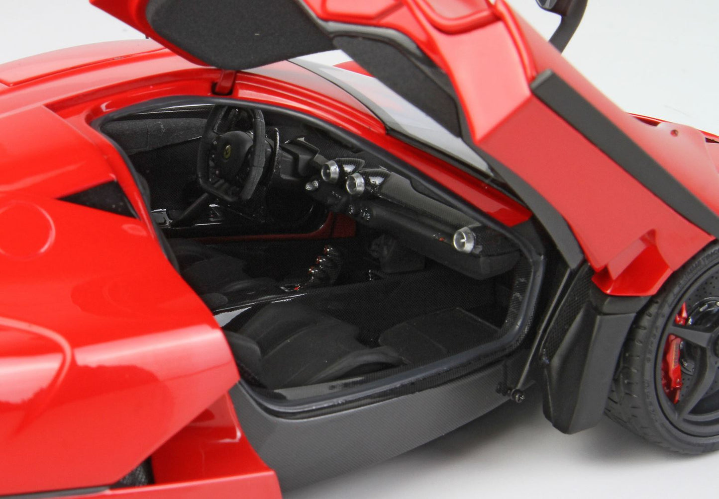 BBR 1/18 Ferrari LaFerrari DIE CAST Red Corsa 322