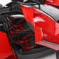BBR 1/18 Ferrari LaFerrari DIE CAST Red Corsa 322 - 5 POINTS SAFETY BELT