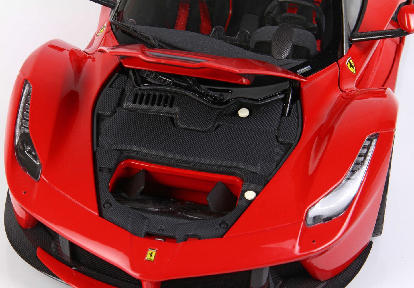 BBR 1/18 Ferrari LaFerrari DIE CAST Red Corsa 322 - grey roof- 70pcs limited