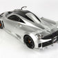 BBR 1/18 Pagani Imola 2020 Matt Silver- Resin Model- Display Case Included