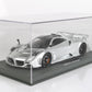 BBR 1/18 Pagani Imola 2020 Matt Silver- Resin Model- Display Case Included