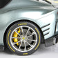 BBR 1/18 Ferrari 812 Competizione 2021 COBURN Grey With Racing Giallo FLY Stripe