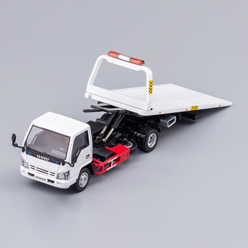 Gcd 1:64 Isuzu Series Reward Flatbed Tow Truck / Isuzu 4k Fire Truck Diecast Model Car - Railed/motor/cars/bicycles