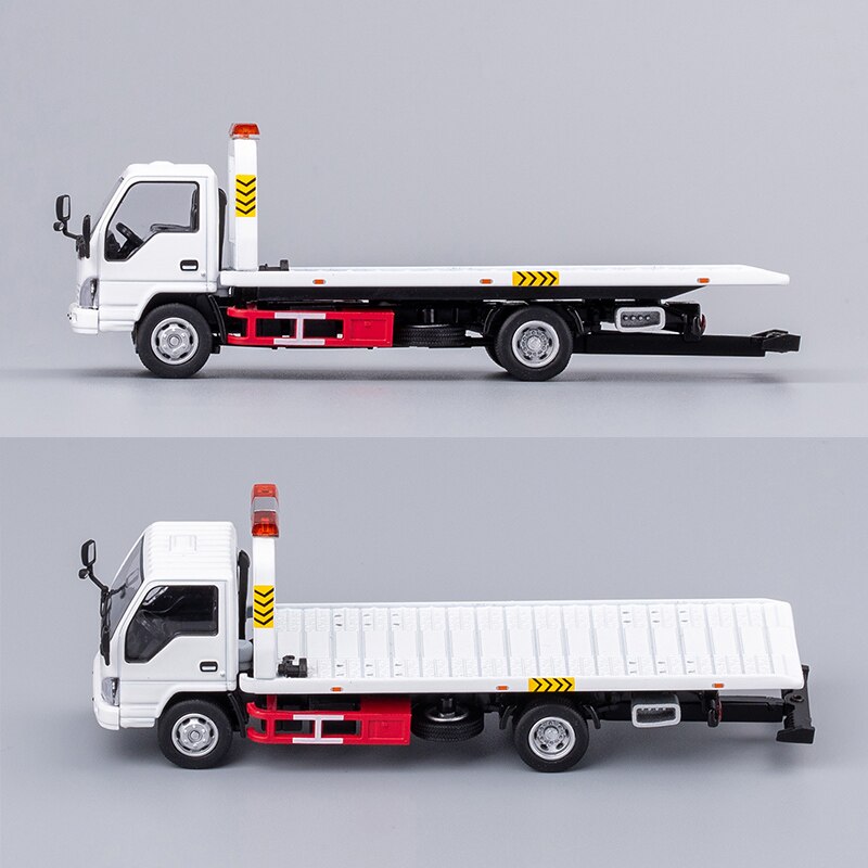 Gcd 1:64 Isuzu Series Reward Flatbed Tow Truck / Isuzu 4k Fire Truck Diecast Model Car - Railed/motor/cars/bicycles