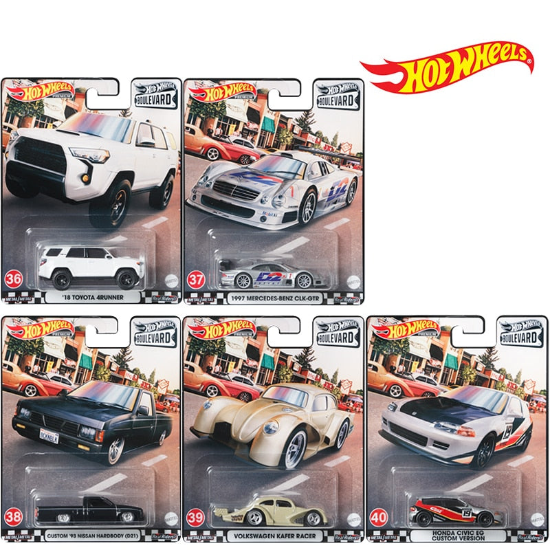 Hot Wheels Boulevard #36 - '18 Toyota 4Runner White TRD 1/64