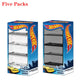 Hot Wheels Collection Box Dust Box Display Box Patchwork Skid Resistant Mat Storage Box Universal 1:64 Scale Vehicle Car Model - Car/train Track Sets