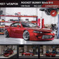 Street Weapon 1:64 Nissan Slivia S15 Rocket Bunny Blue /yellow /red Diecast Model Car