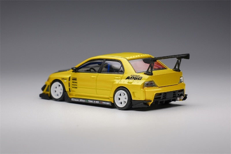 Y.E.S *Peako 1:64 Mitsubishi EVO 9 Varis Yellow Model Car