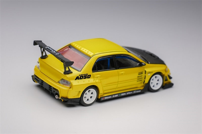 Y.E.S *Peako 1:64 Mitsubishi EVO 9 Varis Yellow Model Car