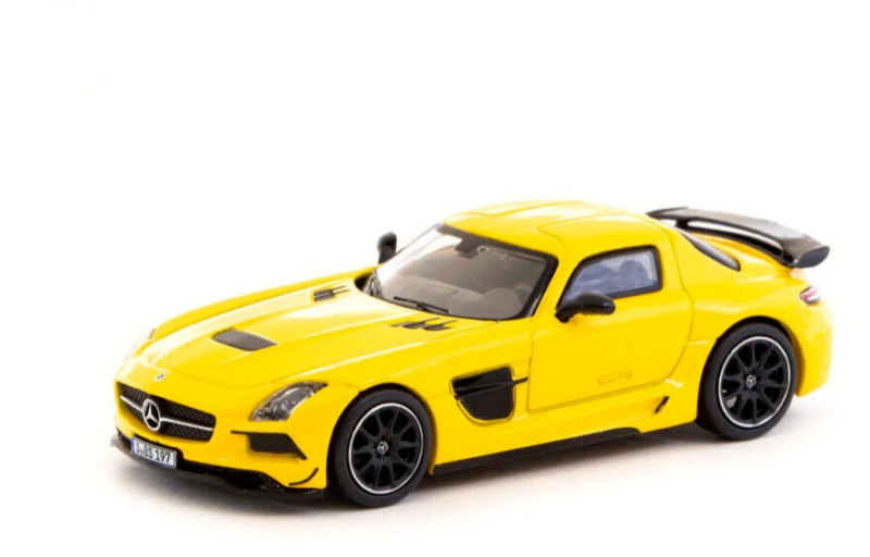 Tarmac Works GLOBAL64 Mercedes-Benz SLS AMG Coupé Black Series 1:64 Diecast Car