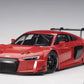 Autoart Audi R8 LMS 1:18 Model Car Plain Color Version Red 81601