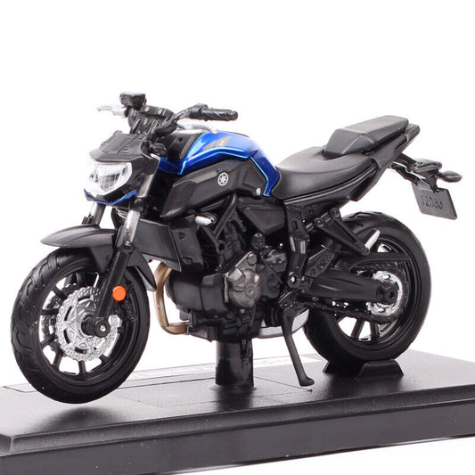 1/18 scale Maisto Yamaha MT-07 bike diecast motorcycle toy model 2018 Vehicles