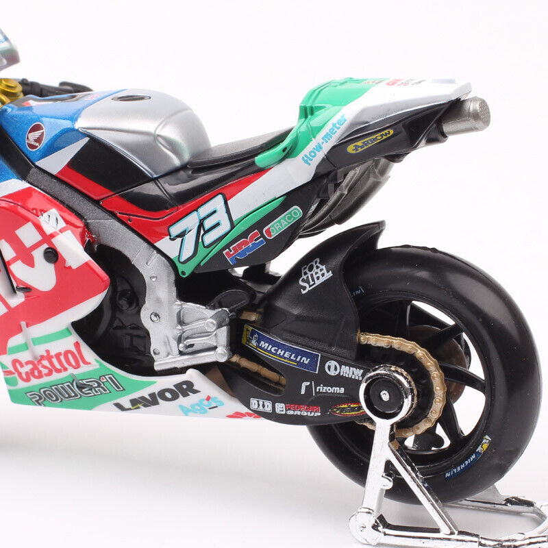 Maisto 1/18 2021 Honda RC213V LCR Team #73 Alex Marquez Motorcycle Model MotoGP