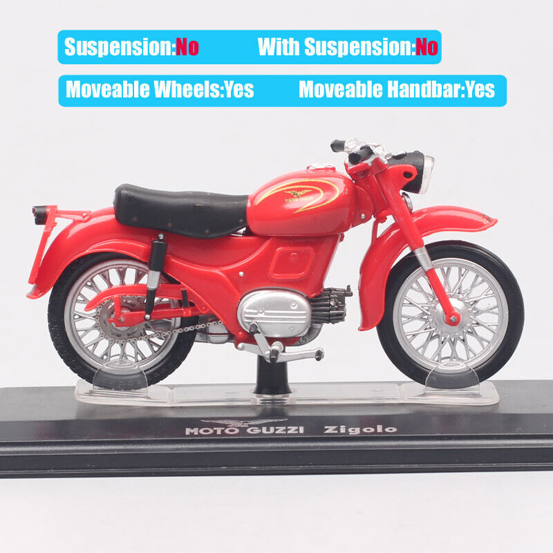 1/24 Classic Starline Moto Guzzi Zigolo Diecast motorcycle model bike 1953