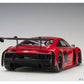 1/18 Audi R8 FIA GT GT3 Plain Color Version Red Model Car By Autoart 81601