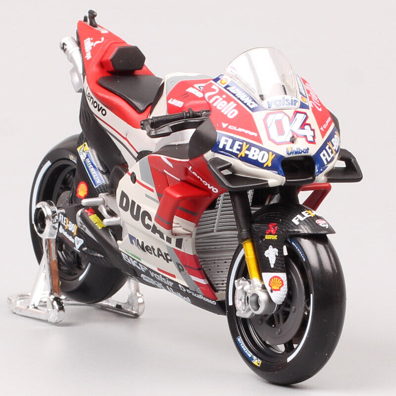 1/18 scale Ducati GP18 No.04 Andrea Dovizioso motorcycle motoGP model Toys 2018