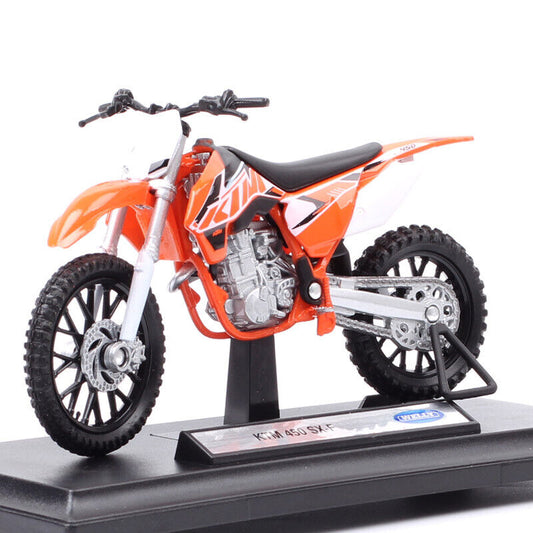 1/18 Welly KTM 450 SX-F Diecast Motocross off road Motorcycle