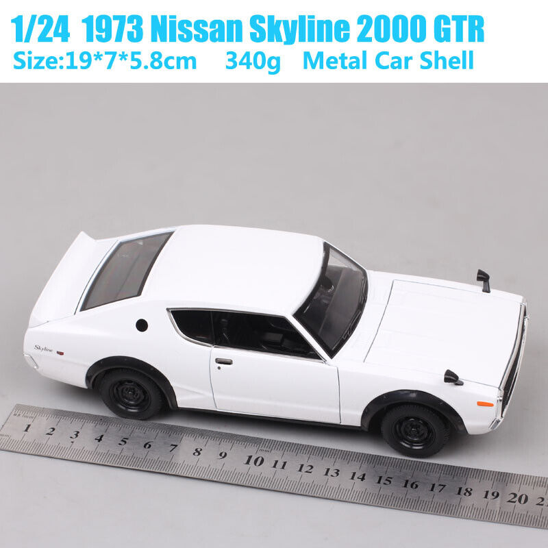 Maisto 1/24 Scale 1973 Nissan Skyline 2000 GTR Car Model Diecast