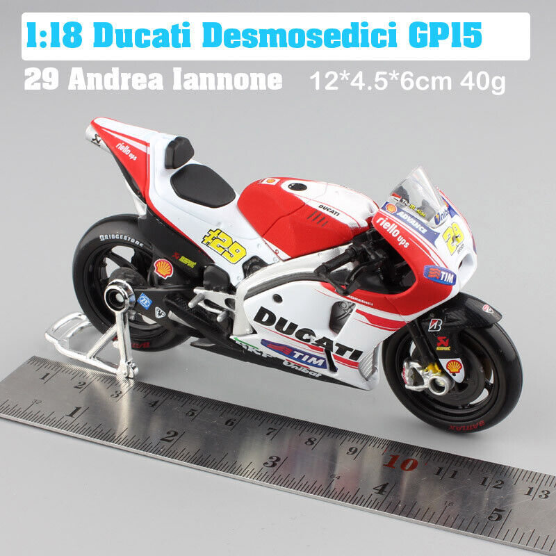 1/18 scale maisto Ducati Desmosedi GP15 No#29 Andrea motorcycle motoGP model Toy