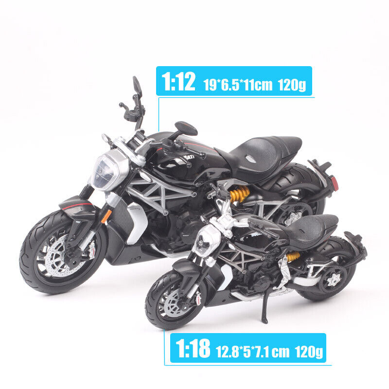 1/12 Scale Maisto Ducati XDiavel S Bike Diecast Cruiser Motorcycle Model 2021