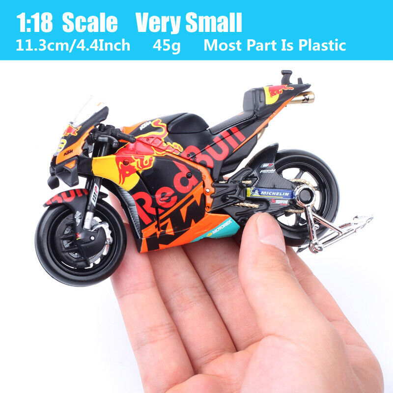 Maisto 1/18 2021 KTM RC16 Redbull #88 Miguel Oliveira Motorcycle Model MotoGP