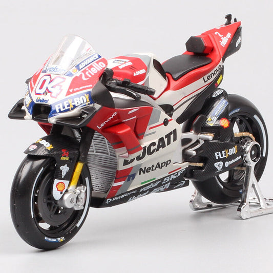 1/18 scale Ducati GP18 No.04 Andrea Dovizioso motorcycle motoGP model Toys 2018