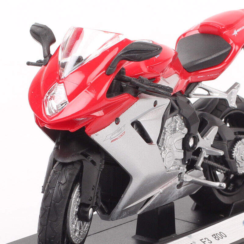 1/18 Welly MV AGUSTA F3 800 Racer bike GP motorcycle Diecast