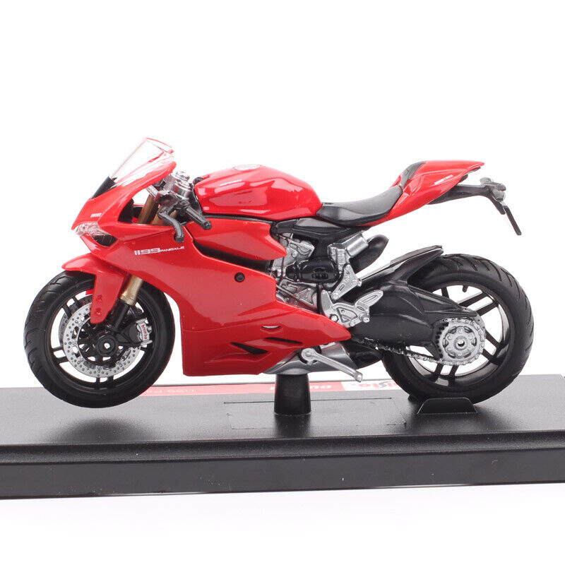 Maisto 1:18 Scale Ducati 1199 Panigale Motorcycle Diecast Model Bike Toy