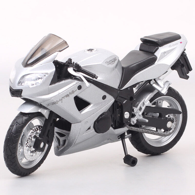 1/18 Welly 2004 Triumph Daytona 600 Motorcycle Model bike Replicas Toys