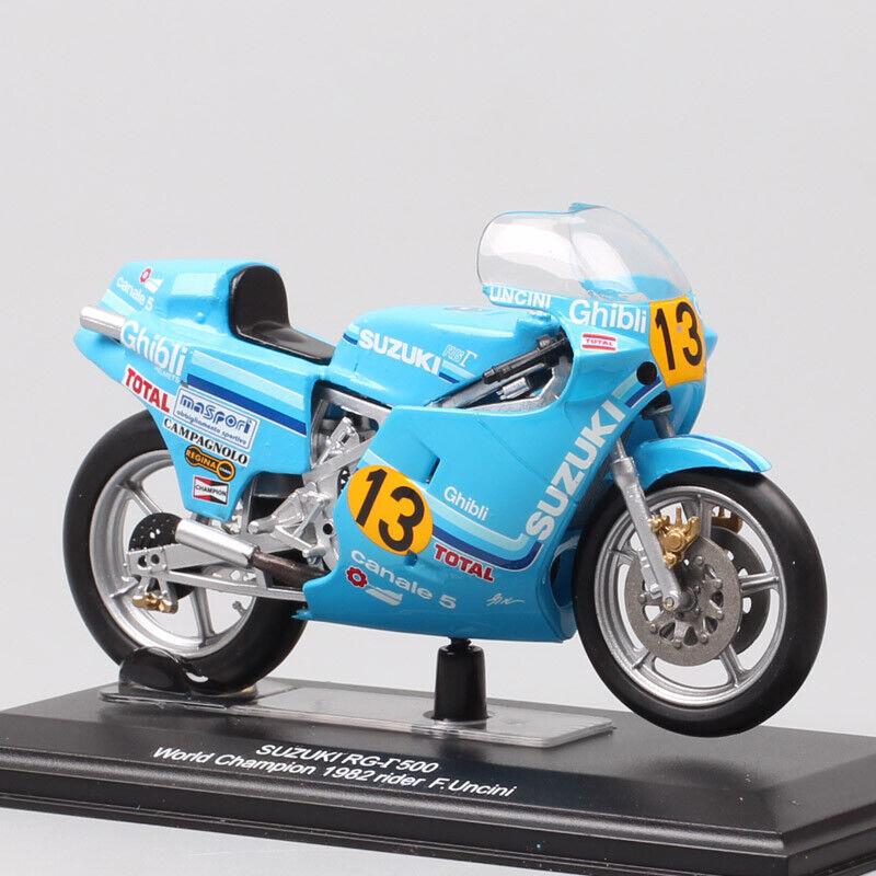 1/22 Italeri Suzuki RG 500 motoGP racing 1982 No.13 Franco Uncini motorcycle Toy