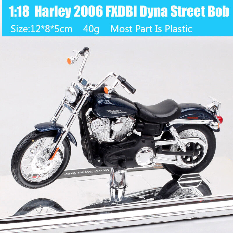 Maisto 1/18 Harley FXDBI Dyna Street Bob 2006 motorcycle Diecast Toy Bike model