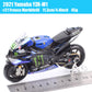 Maisto 1/18 Yamaha YZR-M1 #21 Franco Morbidelli Motorcycle Model MotoGP 2021
