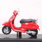 Maisto 1/18 Scale Vespa GTS 300 2017 Scooter motorcycle diecast model Red