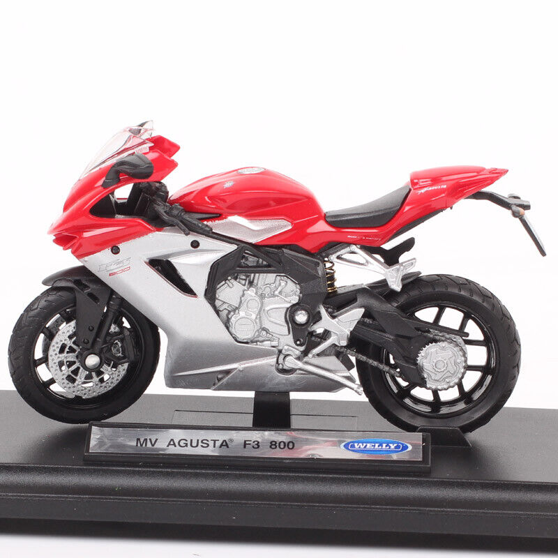 1/18 Welly MV AGUSTA F3 800 Racer bike GP motorcycle Diecast