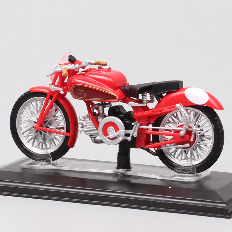 1/24 Scale Classic 1946 Moto Guzzi Dondolino Racer Diecast Toy Motorcycle Model