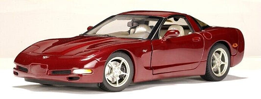 1/18 Autoart CHEVROLET Corvette C5 road car red 50th Anniversary 2003 71156