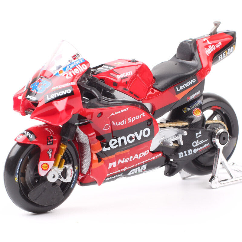 Maisto 1/18 2021 Ducati Desmosedici GP21 #43 Jack Miller Motorcycle Model