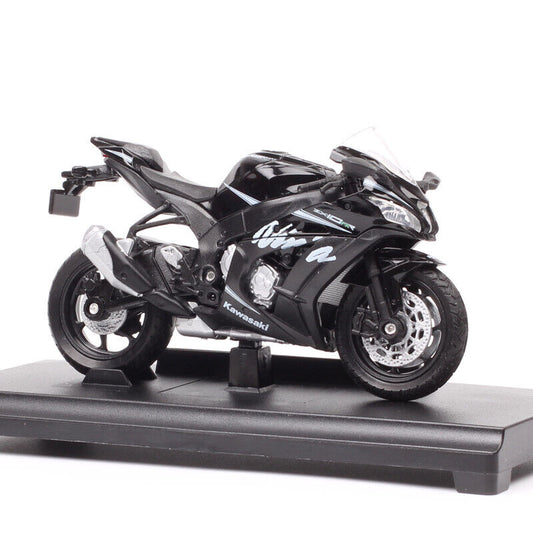 1/18 Welly Kawasaki 2017 NINJA ZX10-RR racing motorcycle Diecast