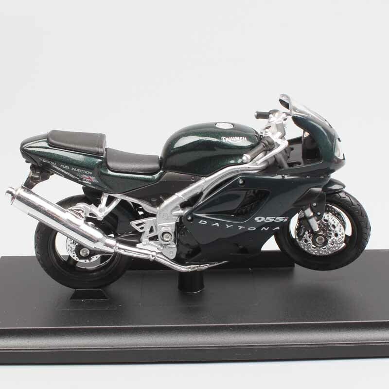 Welly 1/18 Triumph Daytona 955i Sport motorcycle Diecast model Toy Bike