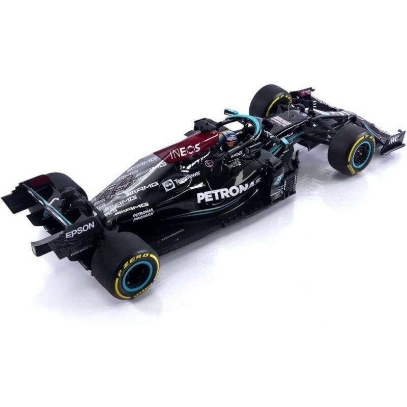 1/18 Minichamps F1 Lewis Hamilton 2021 Qatar GP Mercedes Model RaceCar