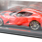BBR 1/18 Models Rosso Corsa 2021 Ferrari 812 Competizione 1:18 Diecast Car P182071B1
